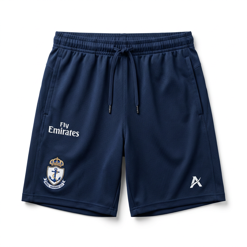 Short Entrenamiento Azul Marino