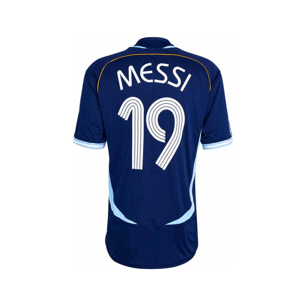 Argentina Messi 2006 Away - dorso