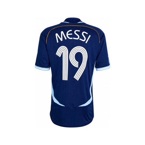 Argentina Messi 2006 Away - dorso