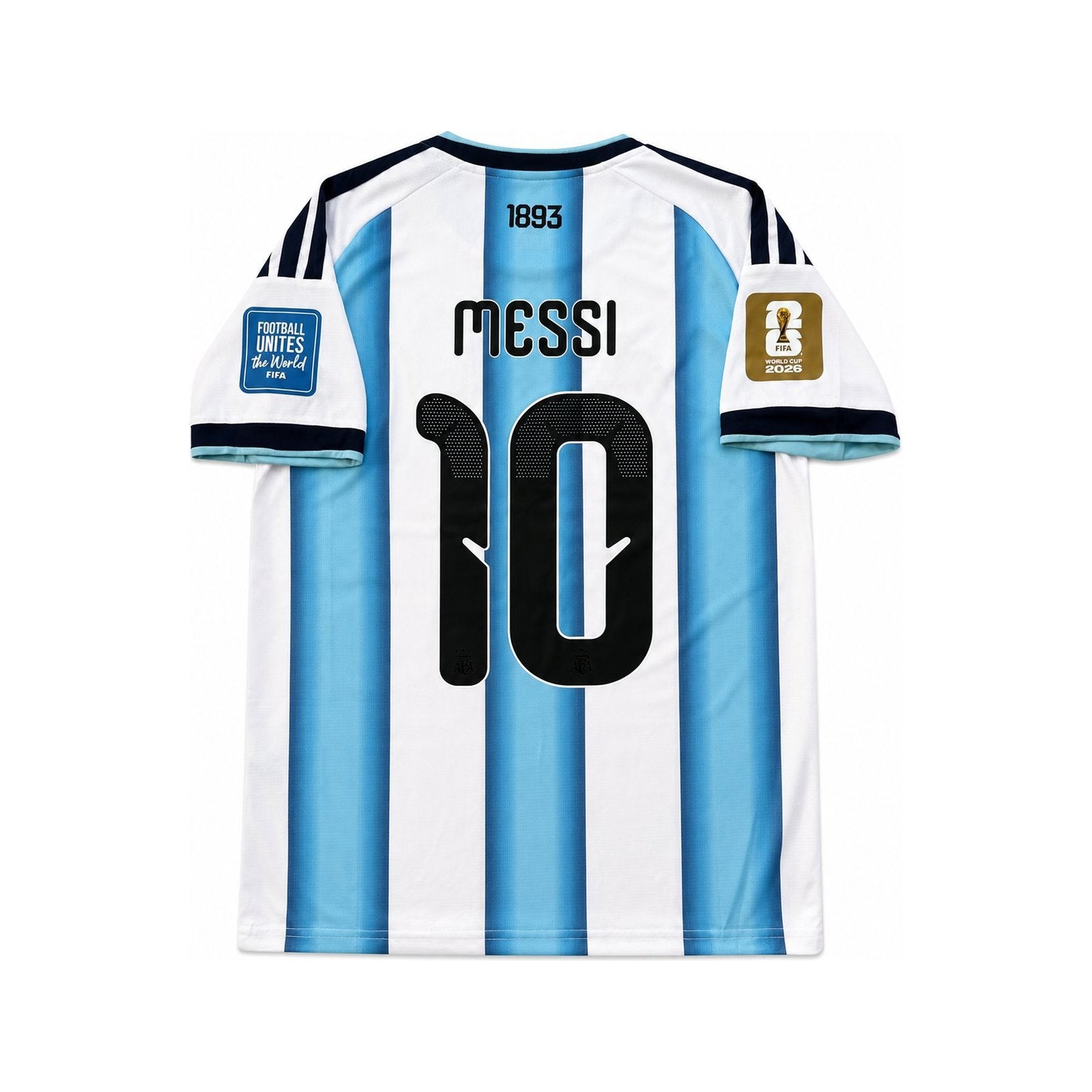 Argentina Messi 2026 Home - dorso
