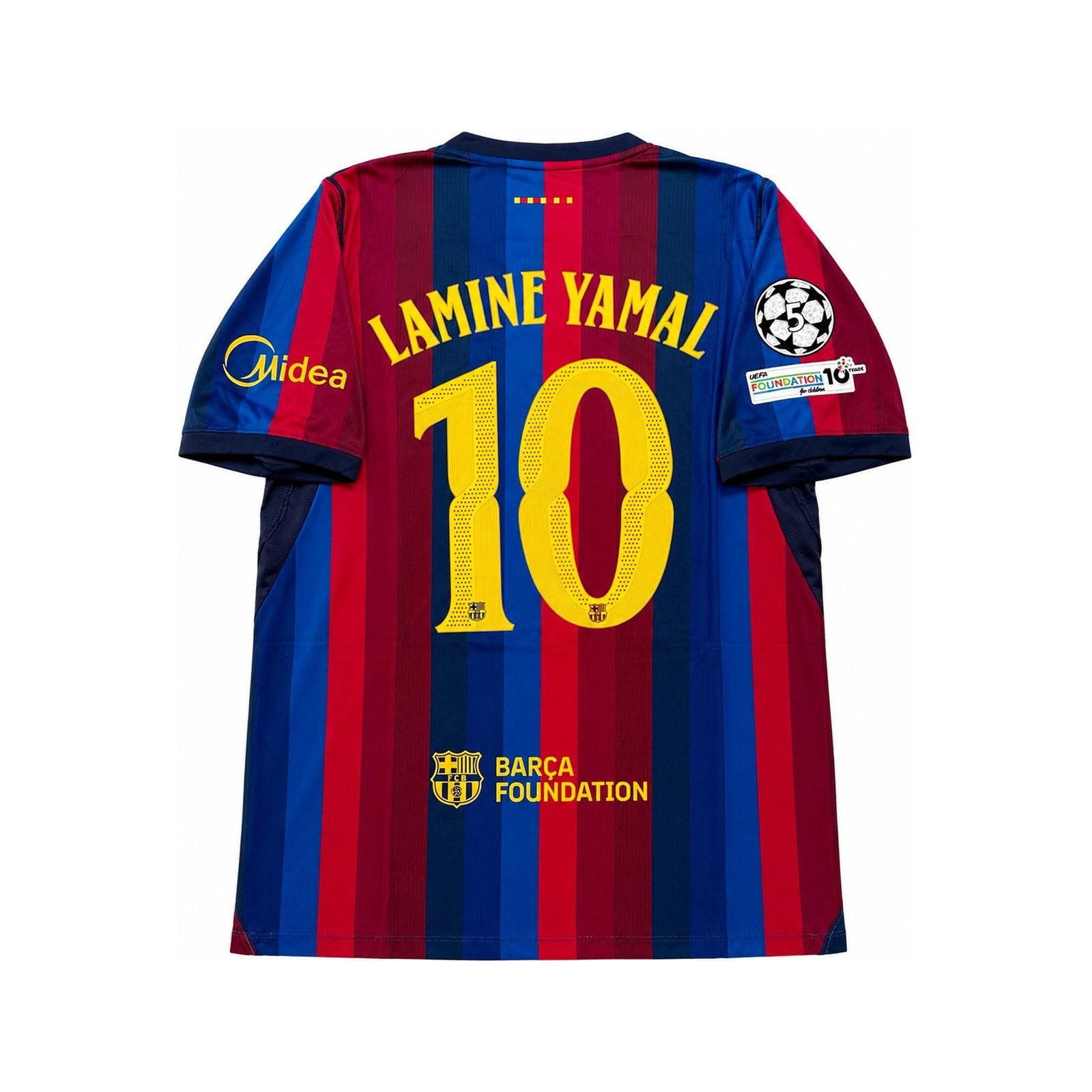 Barcelona Lamine Yamal 26/27 Home Champions League - dorso