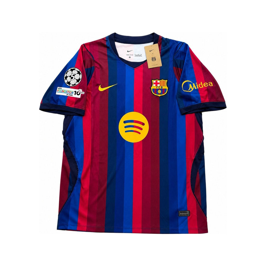 Barcelona Lamine Yamal 26/27 Home Champions League - frente
