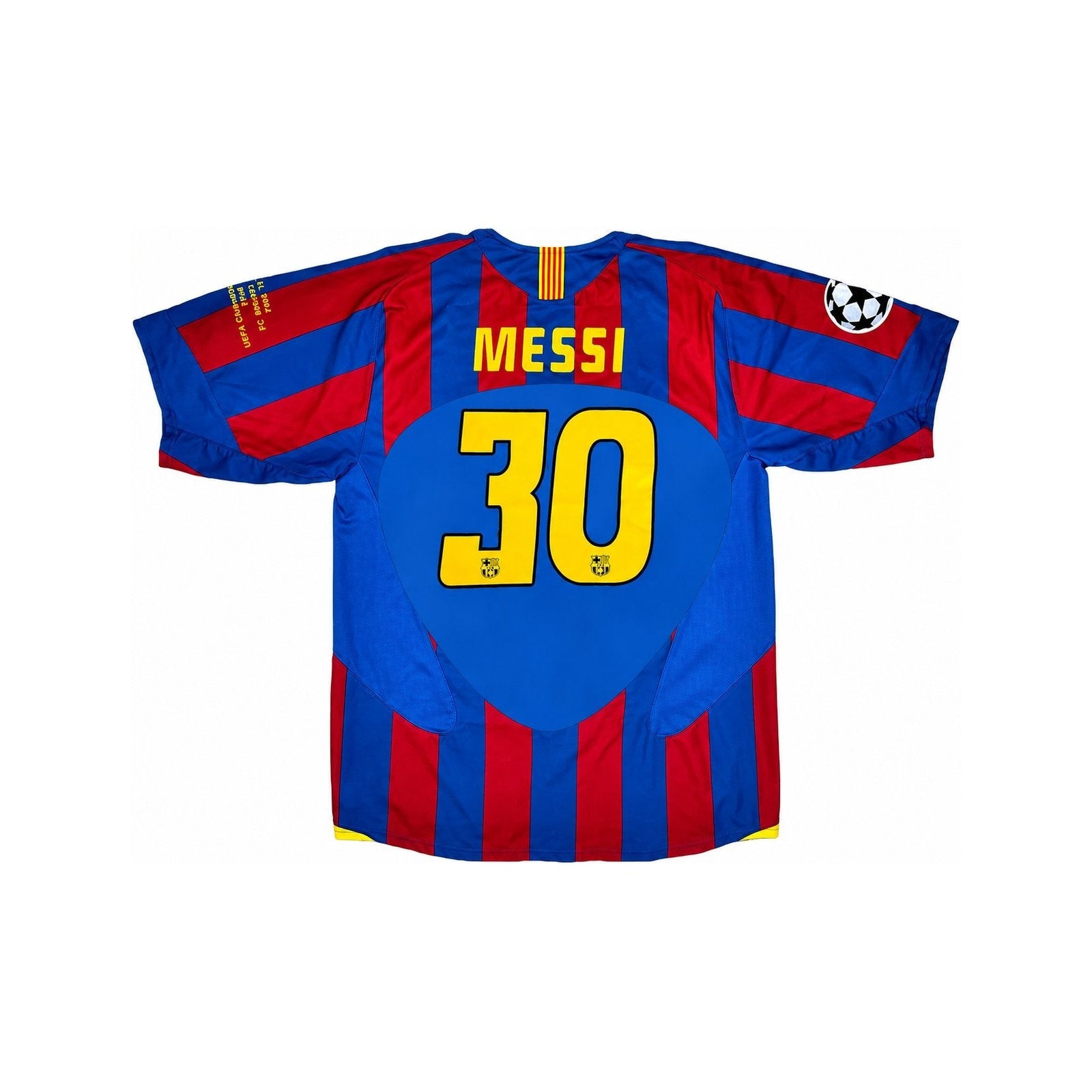 Barcelona Messi #30 2006 Home - dorso
