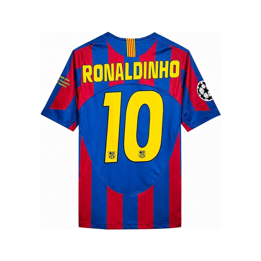 Barcelona Ronaldinho #10 2006 Home - dorso