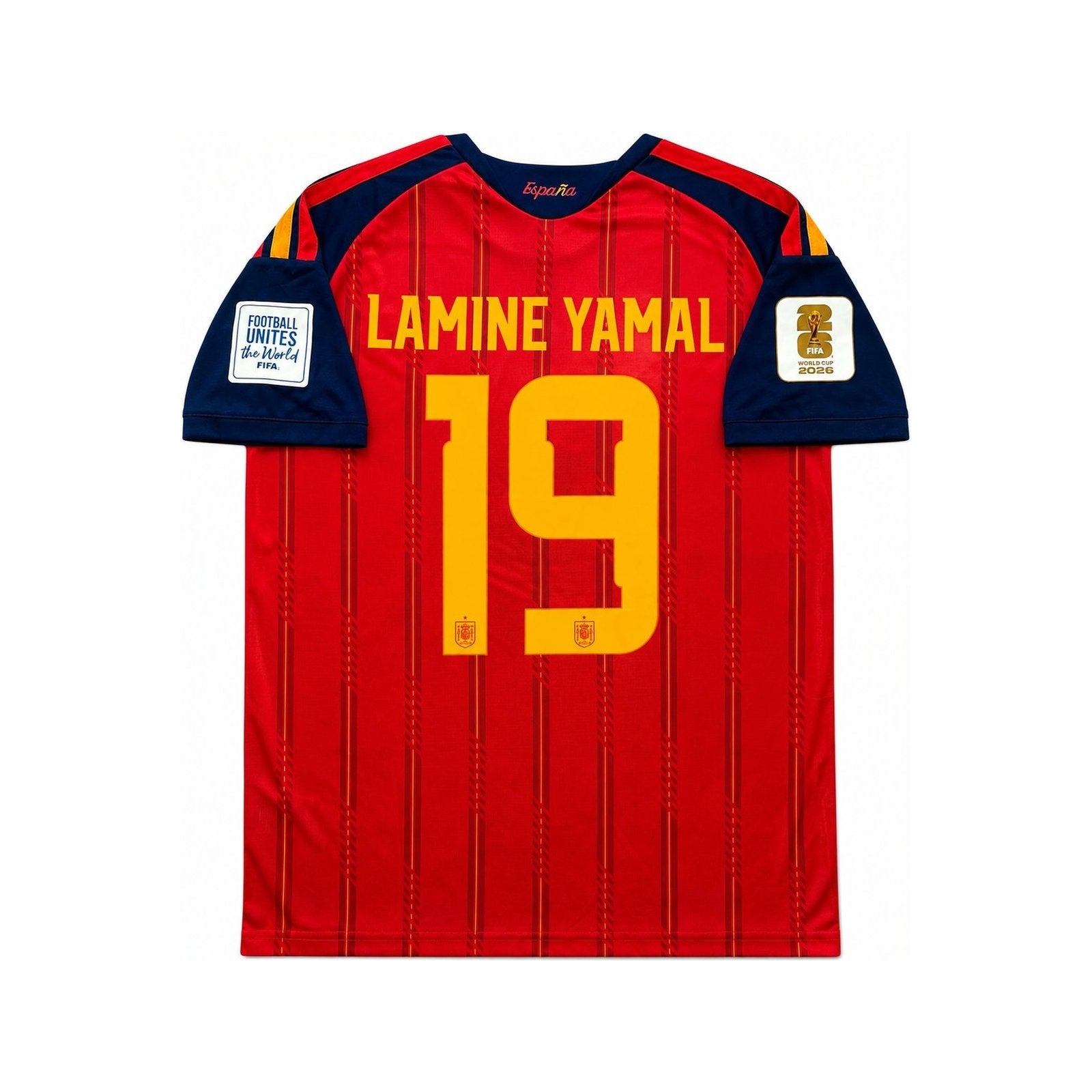 España Lamine Yamal 2026 Home - dorso
