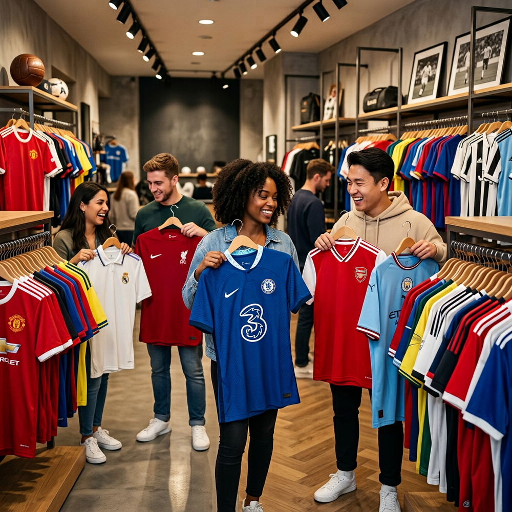 Passion for football, commitment to quality.