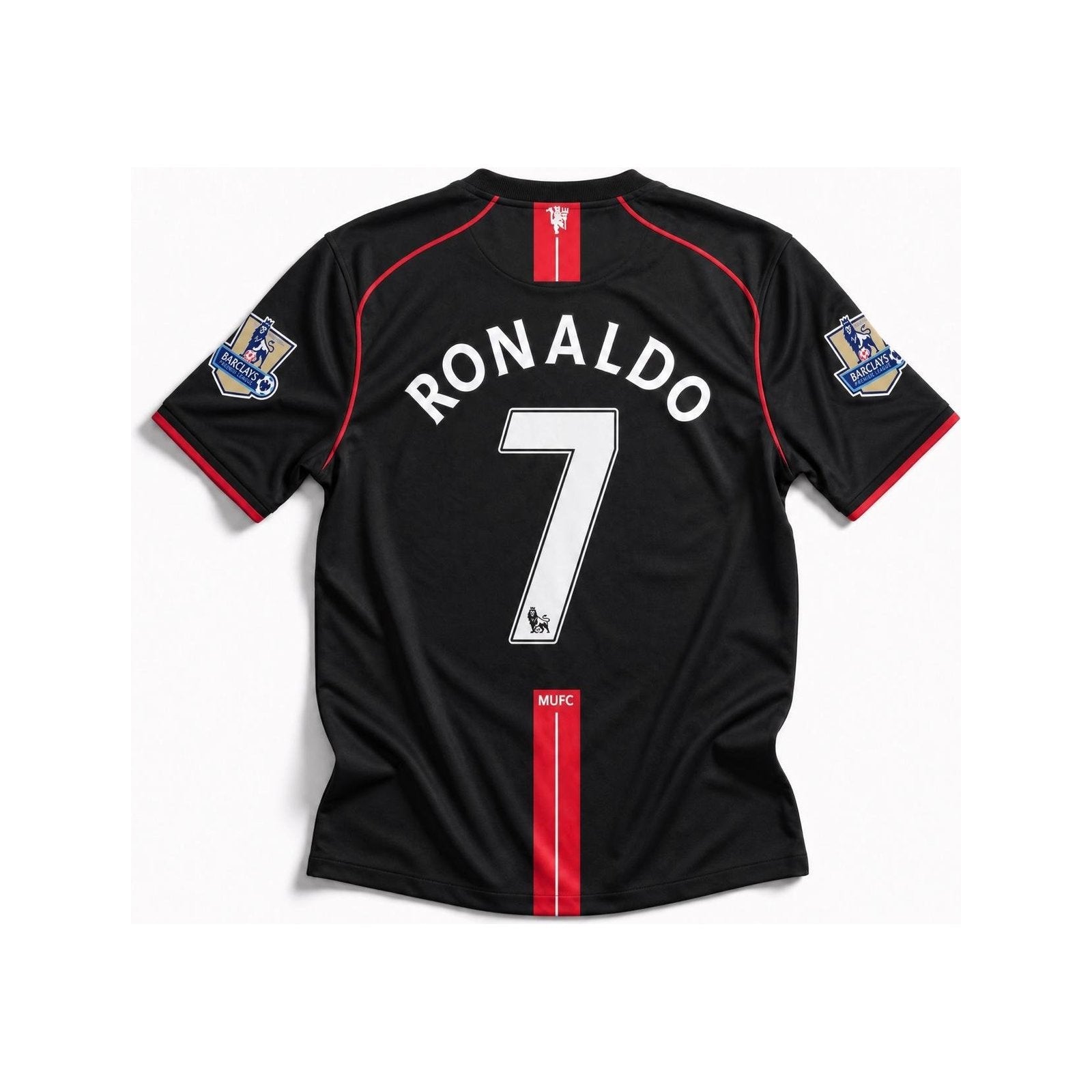 Manchester United Ronaldo 2008 Away (manga corta) - dorso