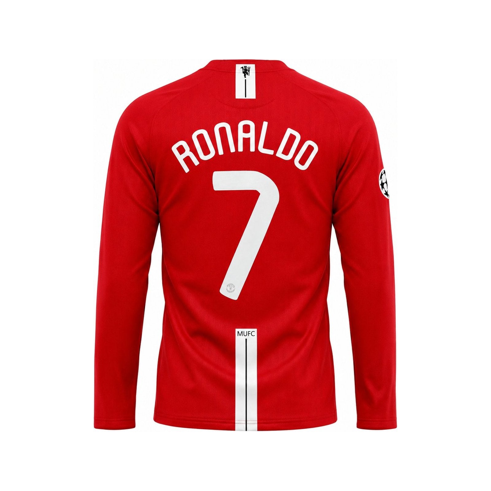 Manchester United Ronaldo 2008 Home (manga larga) - dorso