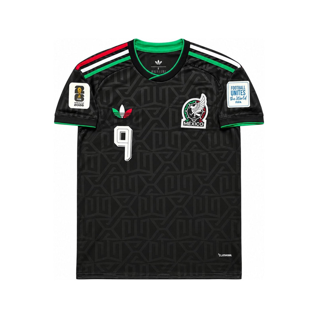 México Raúl 2026 Away Negra - frente