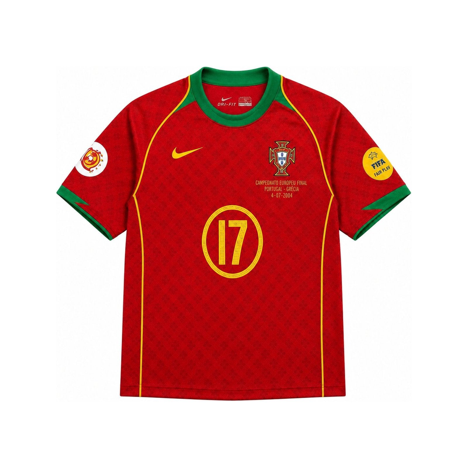 Portugal Ronaldo 2004 Home - frente