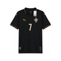 Portugal Ronaldo 2026 Away Negra - frente