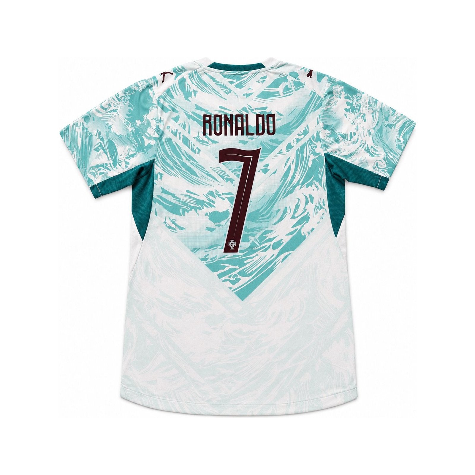 Portugal Ronaldo 2026 Away Verde - dorso
