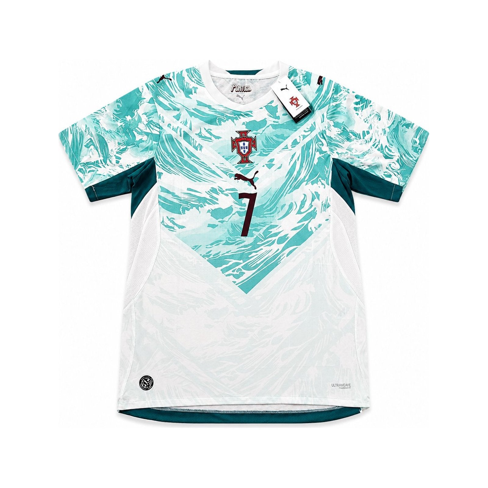 Portugal Ronaldo 2026 Away Verde - frente